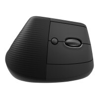LOGITECH Wireless Mouse Lift right f.business Ergonomic bla