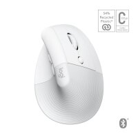 LOGITECH Wireless Mouse Lift f.Mac Ergonomic off-white