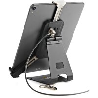 StarTech.com Sichere Tablet-Halterung mit K-Slot-Kabelschloss - iPad Ständer für 7,9 -13 Zoll Tablet