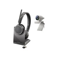 POLY Studio P5 Kit inkl. Voyager 4220 UC Full-HD Webcam...