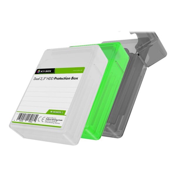 RAIDSONIC ICY BOX IB-AC6025-3 - Schutzhüllen-Kit für Festplatte