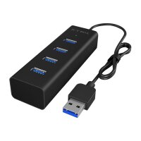 RAIDSONIC Hub  4-Port IcyBox USB 3.0 IB-HUB1409-U3 USB...