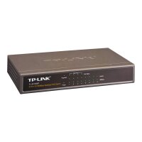 TP-LINK 8-Port 10/100 Mbps Desktop Switch with 4-Port PoE...
