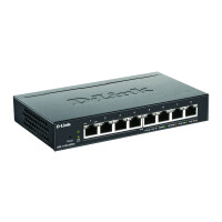 D-LINK 8-Port Layer2 PoE Smart Gigabit Switch8x 10/100/1000Mbit/s TP (RJ-45) PoE Port, 802.3af/at Po