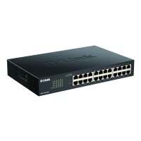 D-LINK 24-Port Layer2 Smart Gigabit Switch24x 10/100/1000Mbit/s TP (RJ-45) Port802.3x Flow Control,