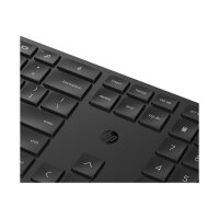 HP 655 Tastatur-und-Maus-Set - kabellos - 2.4 GHz -...