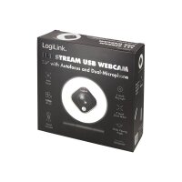 LOGILINK Webcam, LL1 Stream, USB 2.0, HD 1920x1080, 76 degree, black