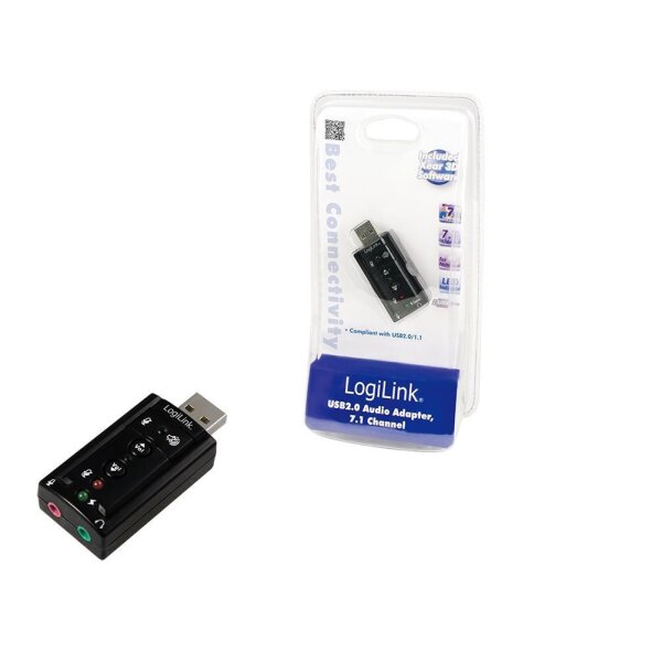 MMS LogiLink USB Audioadapter 7.1 Effect