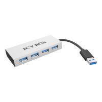 RAID SONIC Hub  4-Port IcyBox USB 3.0 IB-AC6104 mit USB...