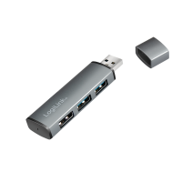 LOGILINK USB 3.2 HUB 3-port, Gen2 mit Aluminiumgehäuse