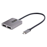 STARTECH.COM 2-Port USB-C MST Hub - USB-C auf DisplayPort...