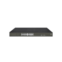 LEVELONE Switch 16x GE GES-2118P     2xGSFP 19" 230W...