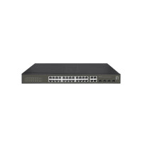 LEVELONE Switch 24x GE GES-2128P     4xGSFP 19" 380W...