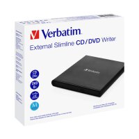 VERBATIM DVW ext. Slimline USB2.0 CD/DVD Brenner o. Nero...
