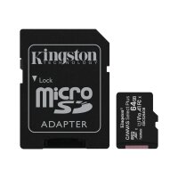 KINGSTON 64GB MICROSDXC CANVAS SELECT 3