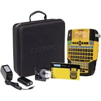 DYMO Etikettendrucker Rhino 4200 Kofferset mit Akku und Ladegerät