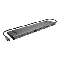 RAIDSONIC Dockingstation IcyBox USB-C -> HDMI/VGA/USB-A/LAN/3.5Stereo