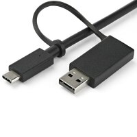 STARTECH.COM Universal Laptop Dockingstation - USB-C & USB 3.0 Dock - Dual 4K - Mac Windows & Chrome