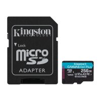 KINGSTON 256GB microSDXC Canvas Go Plus 170R A2 U3 V30...