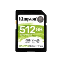 KINGSTON 512GB SDXC CANVAS SELECT PLUS