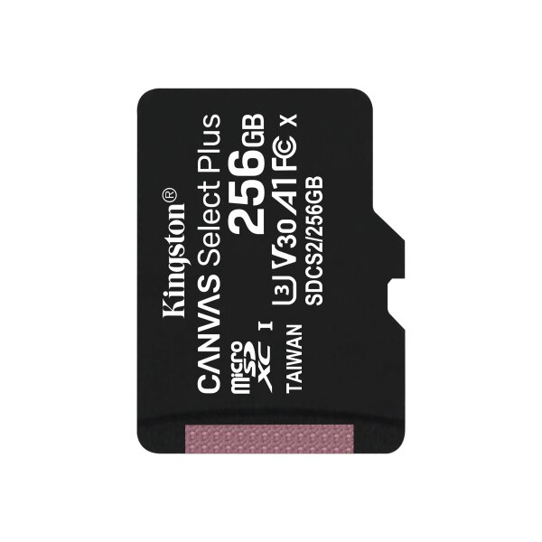 KINGSTON 256GB MICROSDXC CANVAS SELECT