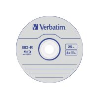 VERBATIM BD-R Verbatim Datalife SL 6x 25GB 50pack Spindel...