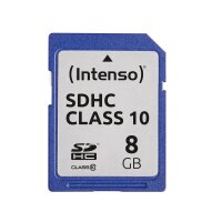 INTENSO Secure Digital Cards SD Class 10 8GB