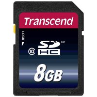 TRANSCEND Speicherkarte SD 8GB SDHC Class 10