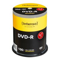 DVD-R 16x CB 4,7GB Intenso 100St