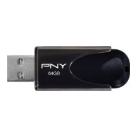 PNY USB-Stick Attaché 4 2.0 64GB lesen 25MB/S schreiben 8MB/S
