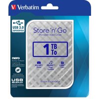 VERBATIM Store n Go  2.5 1TB Silver USB