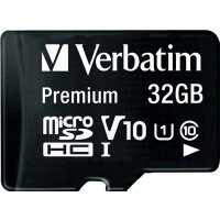 VERBATIM 32 GB SD Micro (SDHC) Class 10