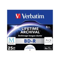 VERBATIM BD-R M-disc Single Layer 4x