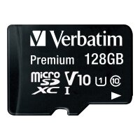 VERBATIM SD MicroSD Card 128GB Verbatim SDXC Premium...