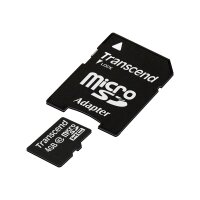 mSDHC 4GB Transcend + Adapter / Class 10