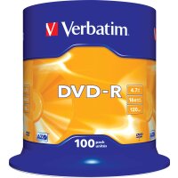 DVD-R 100er Spindel 16x Scratch Resistant