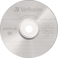 Verbatim DVD+R 50er Spindel 16x