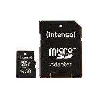 INTENSO MICRO Secure Digital Card Micro SD UHS 16 GB Speicherkarte