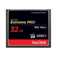 SANDISK Extreme Pro CF      32GB 160MB/s         SDCFXPS-032G-X46