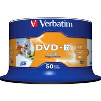 Verbatim DVD-R 50er Spindel 16x bedruckbar