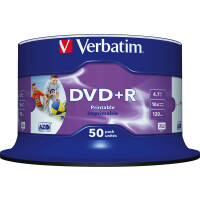 DVD+R 50er Spindel 16x bedruckbar