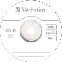 CD-R 700MB 10er Slimcase 52x Extra