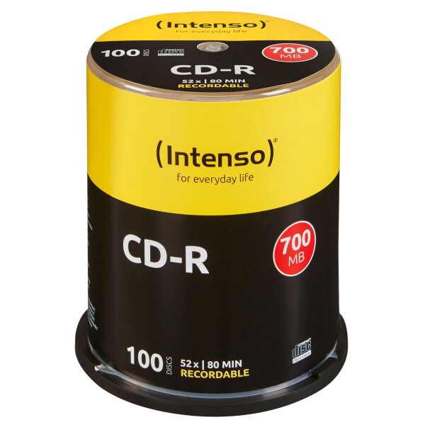 Intenso CD-R 80min/700MB, 100er Pack
