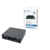 Logilink CardReader USB2 54in1 intern 3,5" USB Front