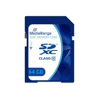 MEDIARANGE SD Card 64GB MediaRange SDHC CL.10