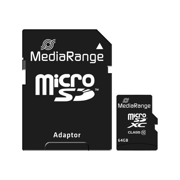 MEDIARANGE MEDIAR MICRO SDXC CARD 64GB