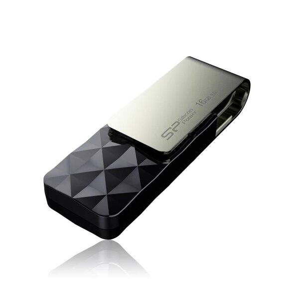 SILICON POWER SILICON-POWER USB 3.0 Pendrive B30 16GB  Black