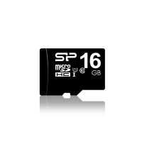 SILICON POWER Micro SDCard 16GB SDHC Cl.10 w/adaptor Retail