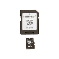 INTENSO MICRO Secure Digital Card Micro SD UHS 64 GB...