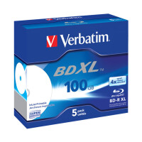 Bluray Verbatim 100GB 5pcs BD-R JC Printable